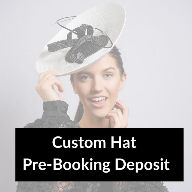 Custom Hat Pre-Booking Deposit - Soigne Luxury Accessories - Soigne Luxury Accessories - Soigne Luxury Accessories -