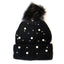 Bedazzled Beanie Black - Soigne Luxury Accessories - Soigne Luxury Accessories - winter beanie BLACK - Soigne Luxury Accessories -