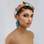 Rainbow Blue Bird Headband - Soigne Luxury Accessories - Soigne Luxury Accessories - Soigne Luxury Accessories -