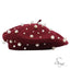 The Beret In Burgundy - Soigne Luxury Accessories - Soigne Luxury Accessories - Burgundyberet - Soigne Luxury Accessories -