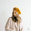 The Beret In Mustard - Soigne Luxury Accessories - Soigne Luxury Accessories - beretmustard - Soigne Luxury Accessories -