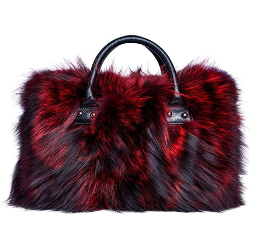 The Deville Bag In Burgundy - Soigne Luxury Accessories - Handbags - Soigne Luxury Accessories - minkbagred - Soigne Luxury Accessories -
