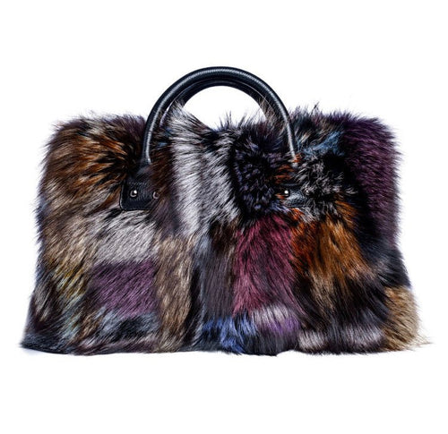 The Deville Bag In Multi - Soigne Luxury Accessories - Handbags - Soigne Luxury Accessories - minkbagmulti - Soigne Luxury Accessories -