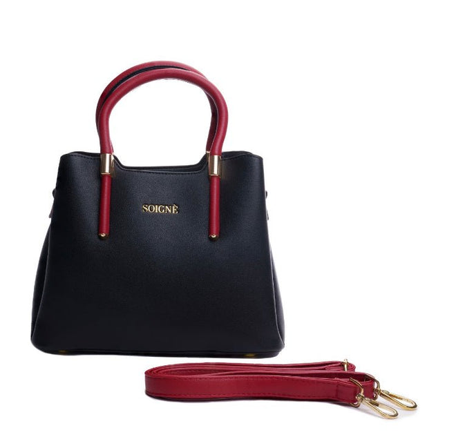 The Katelynne Purse In Black - Soigne Luxury Accessories - Handbags - Soigne Luxury Accessories - Soigne Luxury Accessories -