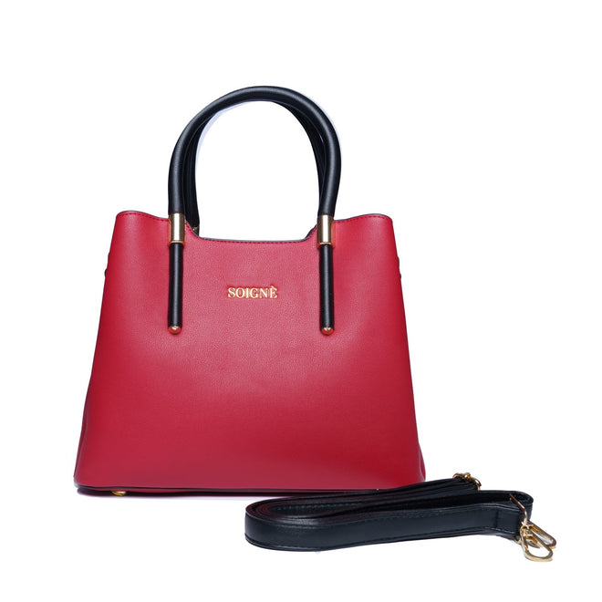 The Katelynne Purse In Red - Soigne Luxury Accessories - Soigne Luxury Accessories - Soigne Luxury Accessories -