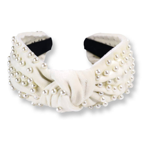 The Let It Snow Headband - Soigne Luxury Accessories - Soigne Luxury Accessories - SEVCTKP - Soigne Luxury Accessories -