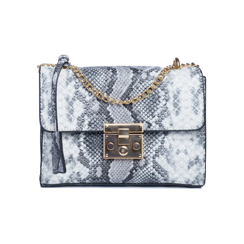The Serpentine Bag in White - Soigne Luxury Accessories - Handbags - Soigne Luxury Accessories - Soigne Luxury Accessories -